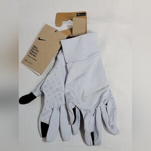 Nike Dri-fit Fleece Running Glove In Lilac Silver Womens Size XS-S